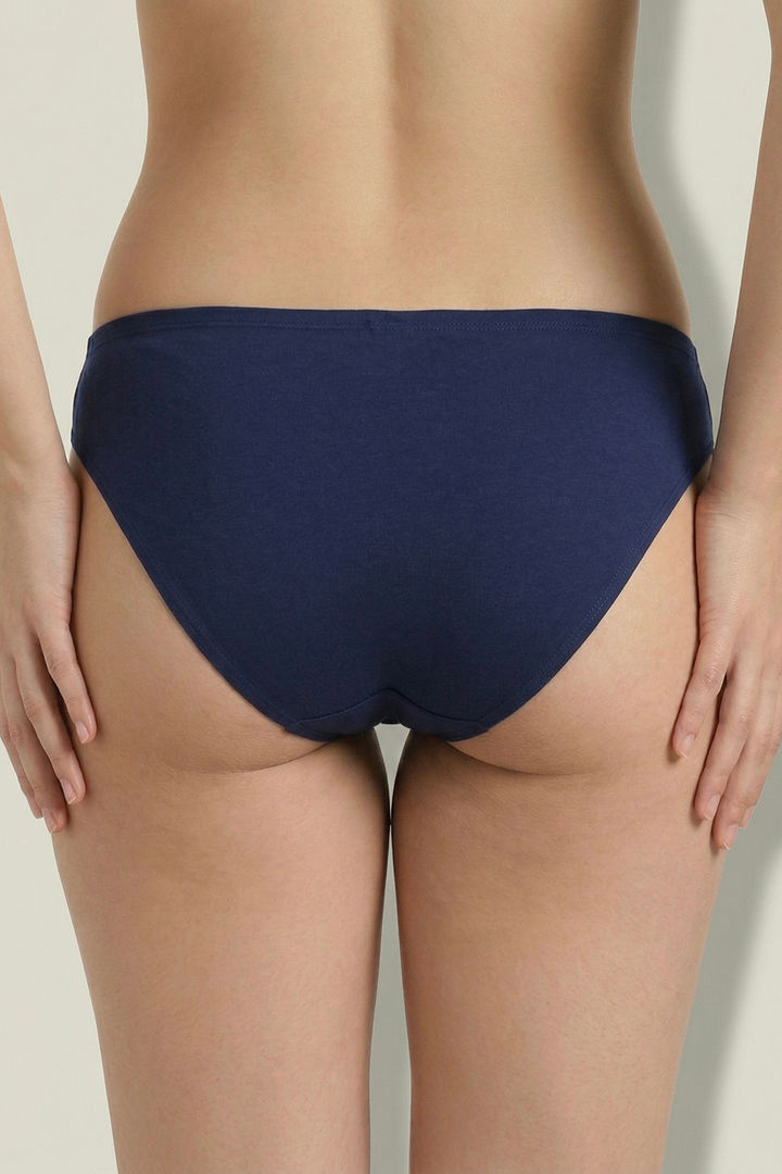 Zivame Low Rise Full Coverage Bikini Panty (Pack of 3) - Multicolor — image 8